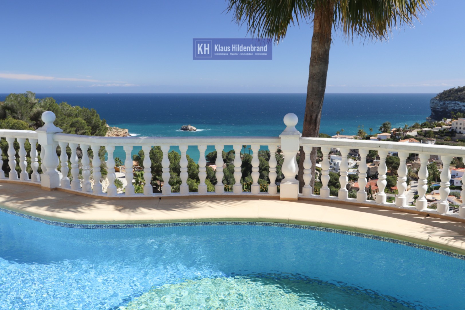 Villa with sea views in Cala Portichol, Jávea
