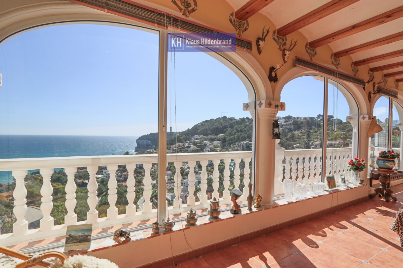 Villa with sea views in Cala Portichol, Jávea