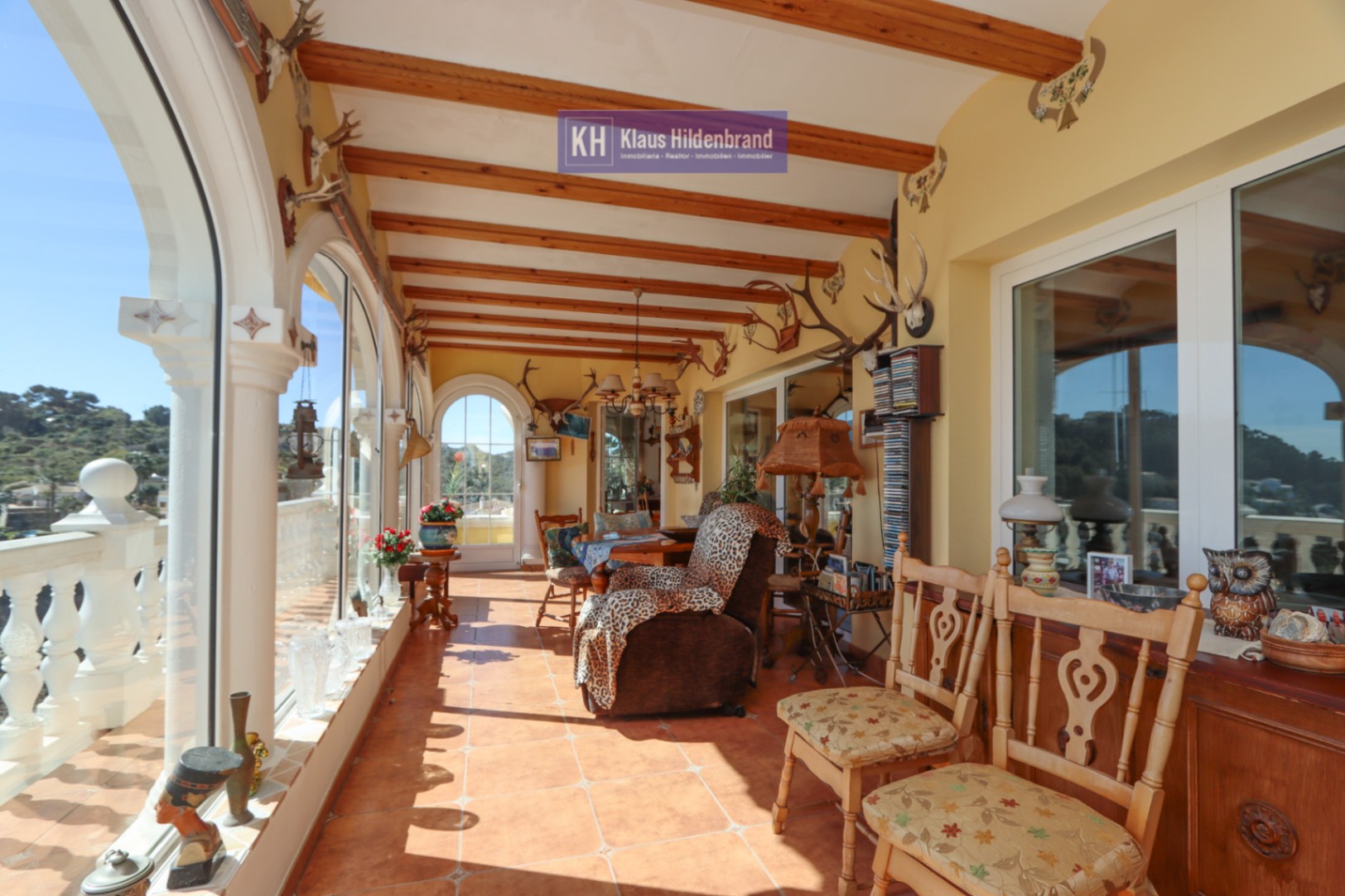 Villa with sea views in Cala Portichol, Jávea