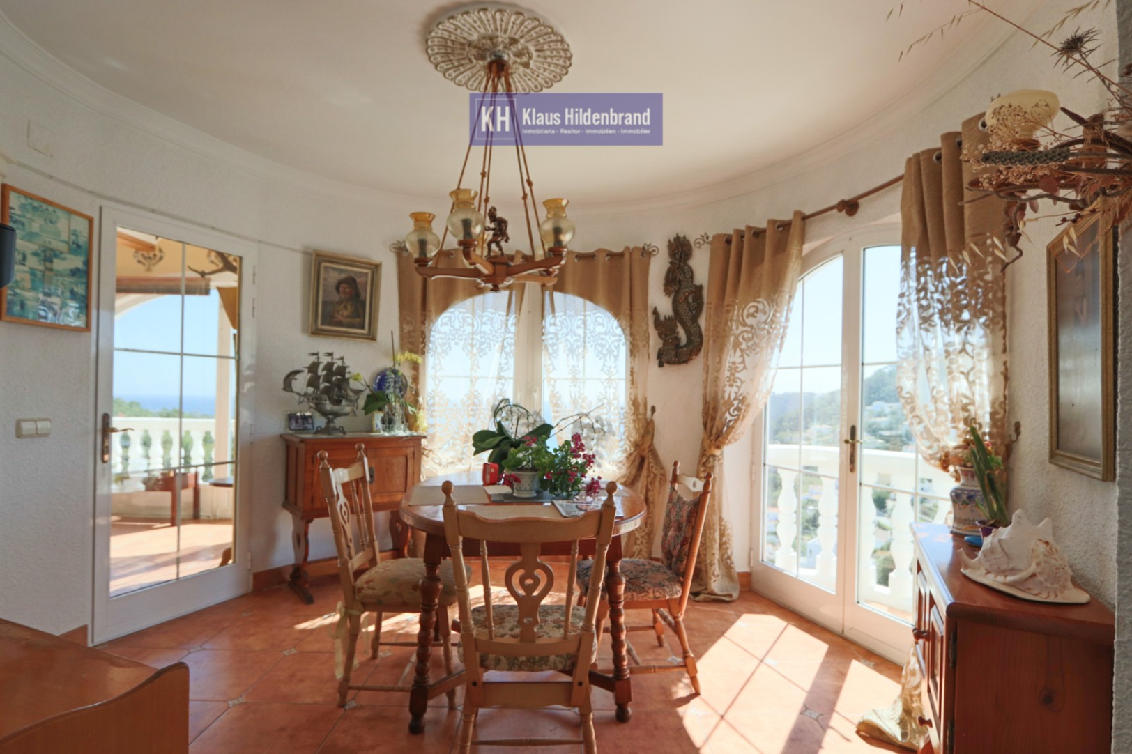 Villa with sea views in Cala Portichol, Jávea