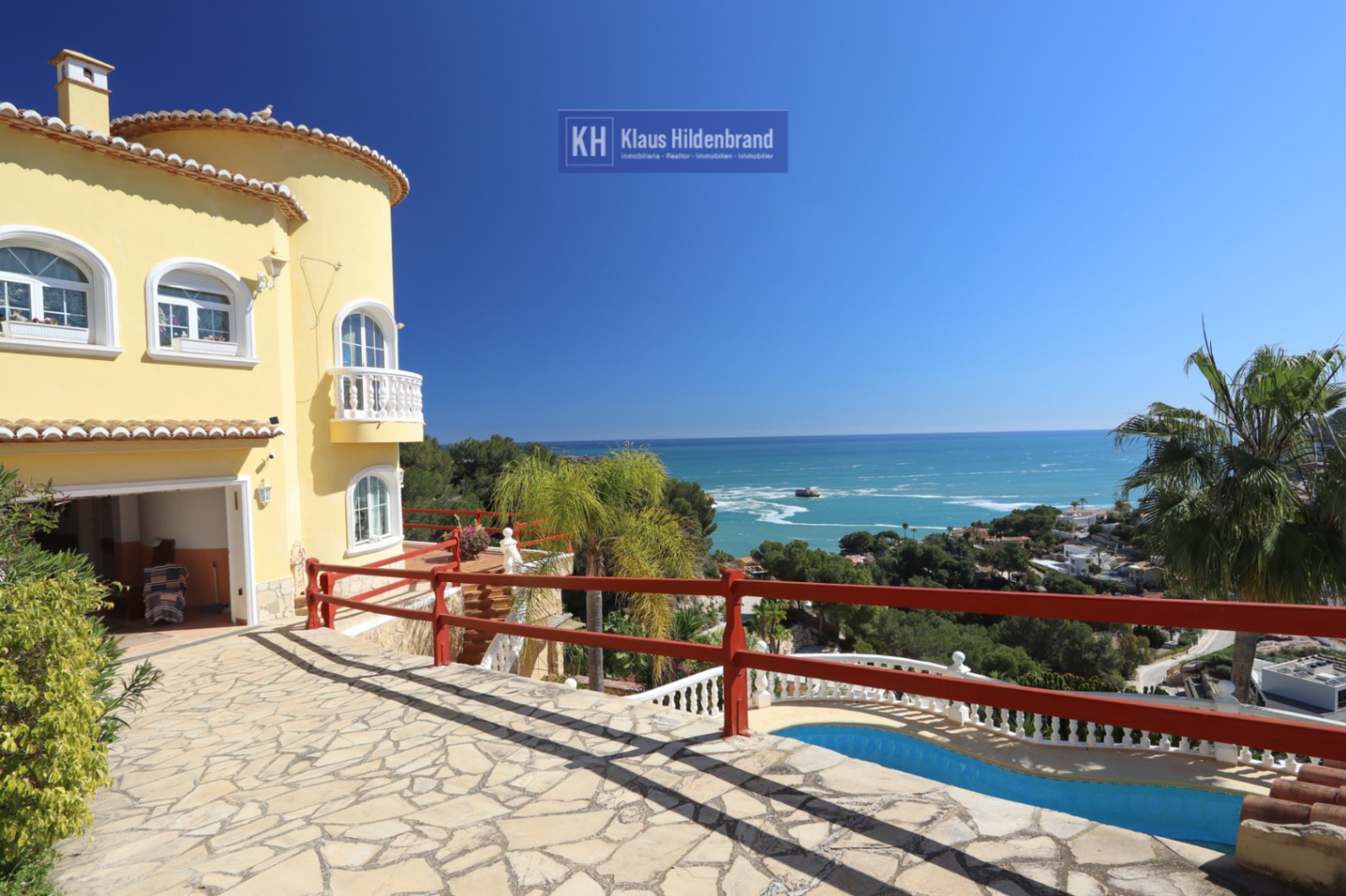 Villa with sea views in Cala Portichol, Jávea
