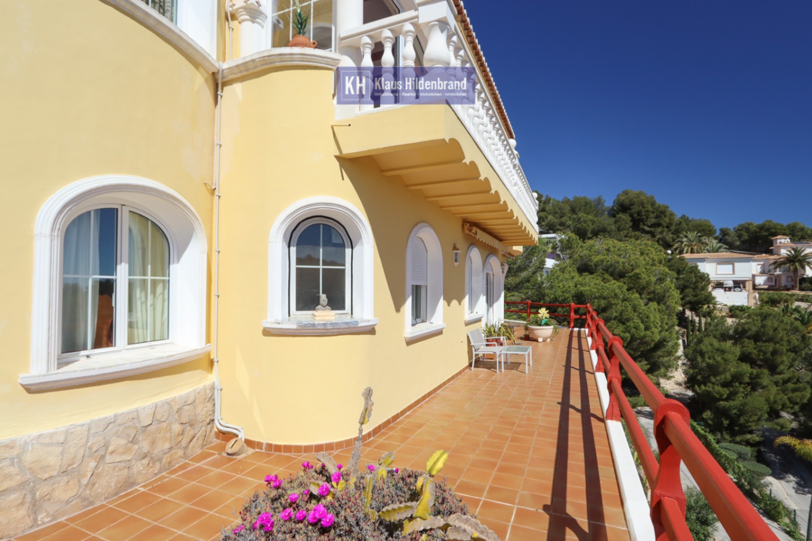 Villa with sea views in Cala Portichol, Jávea