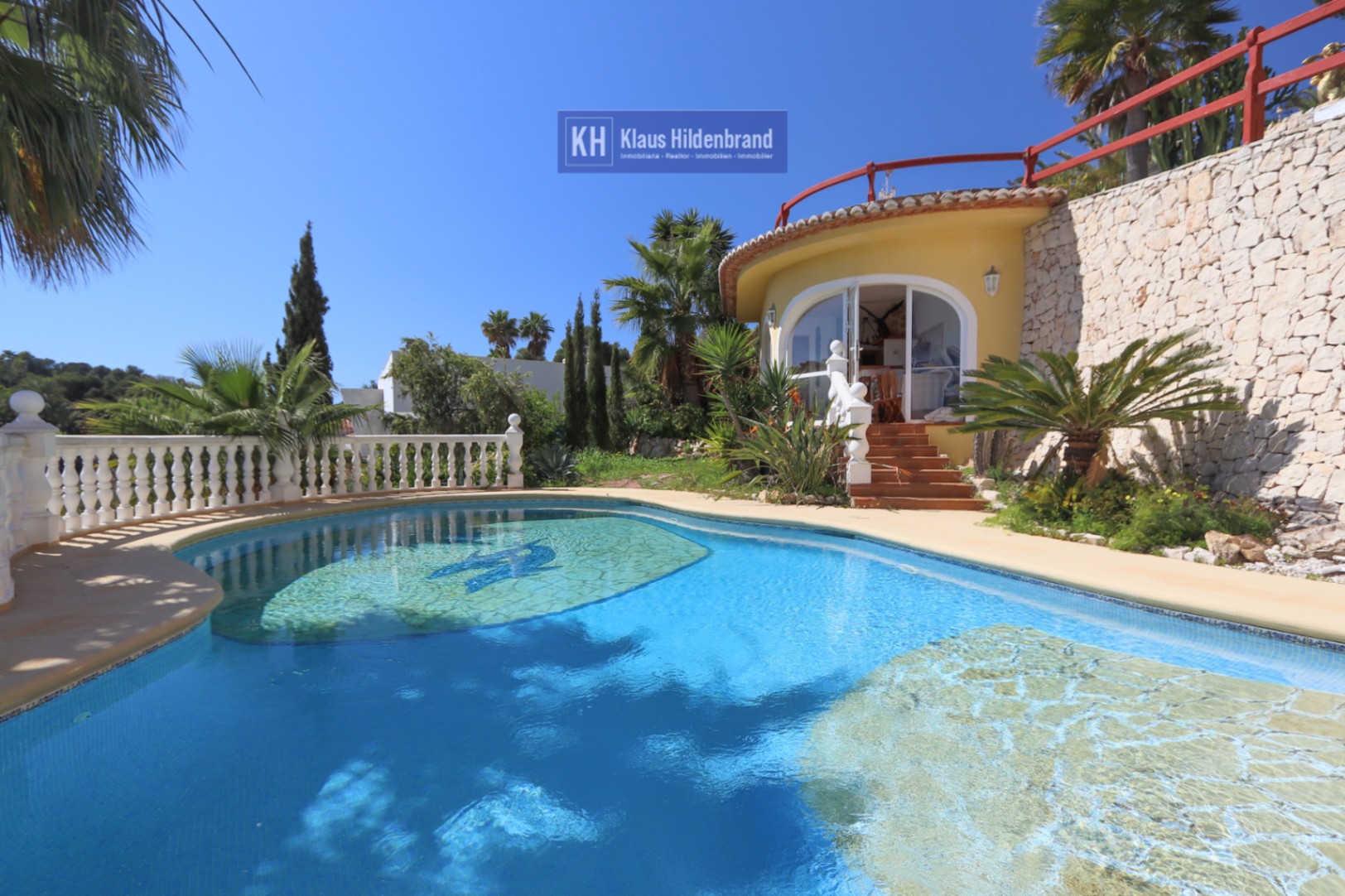 Villa with sea views in Cala Portichol, Jávea