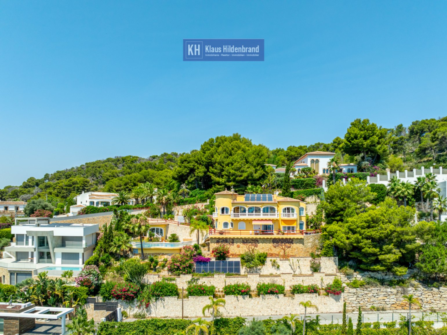 Villa with sea views in Cala Portichol, Jávea