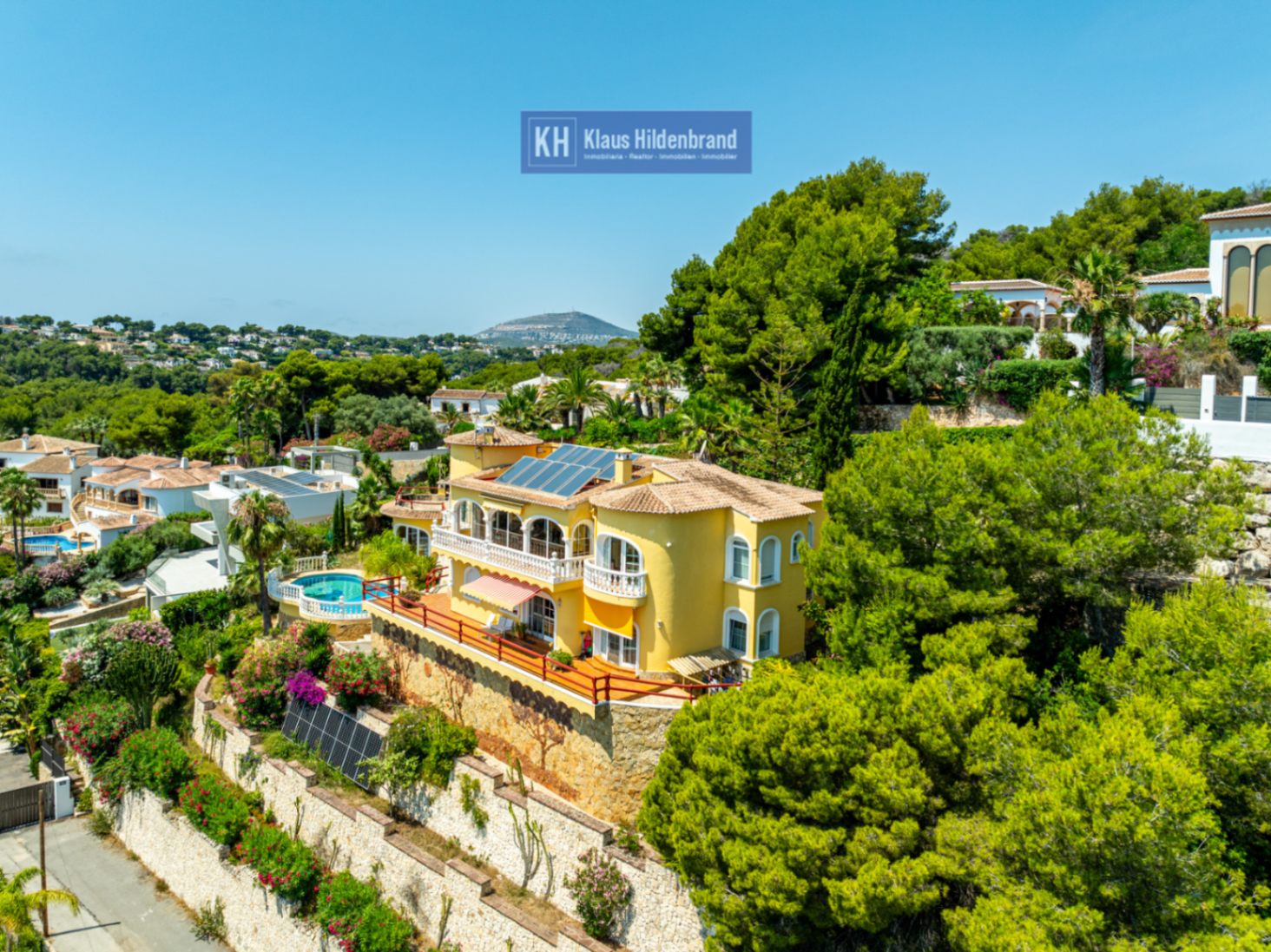 Villa with sea views in Cala Portichol, Jávea