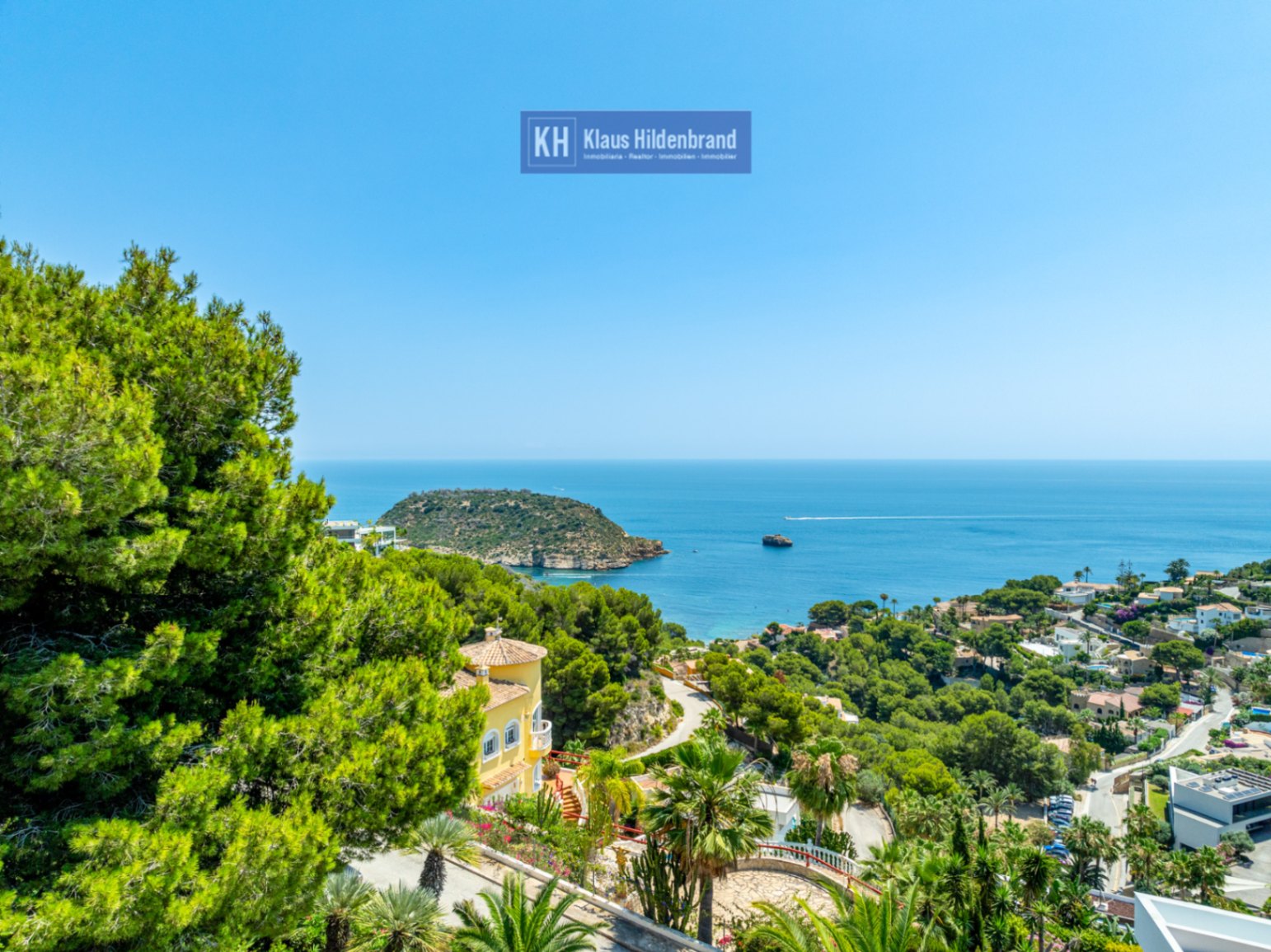 Villa with sea views in Cala Portichol, Jávea