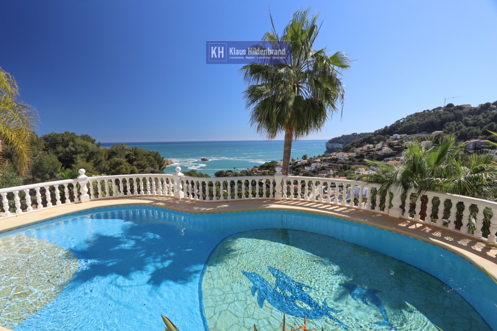 Villa with sea views in Cala Portichol, Jávea