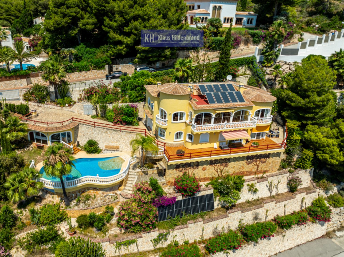 Villa with sea views in Cala Portichol, Jávea